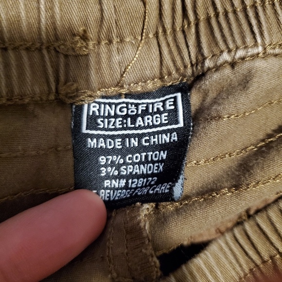 3 MEN'S SAVAGE HEAT SEAL TWILL STRETCH JOGGERS - Picture 5 of 8